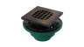 Cast Iron Shower Drain with 2" Outlet for use with Tile Bases (SD447)