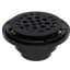 ABS Shower Drain with 2" Outlet for use with Tile Bases (SD45)