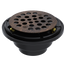 ABS Shower Drain with 2" Outlet for use with Tile Bases (SD45)