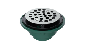 Cast Iron Shower Drain with 1-1/2" Outlet for use with Tile Bases (SD456)