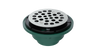 Cast Iron Shower Drain with 1-1/2" Outlet for use with Tile Bases (SD456)