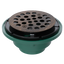 Cast Iron Shower Drain with 1-1/2" Outlet for use with Tile Bases (SD456)