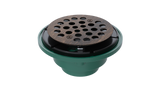 Cast Iron Shower Drain with 1-1/2" Outlet for use with Tile Bases (SD456)