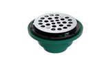 Cast Iron Shower Drain with 2" Outlet for use with Tile Bases (SD457)
