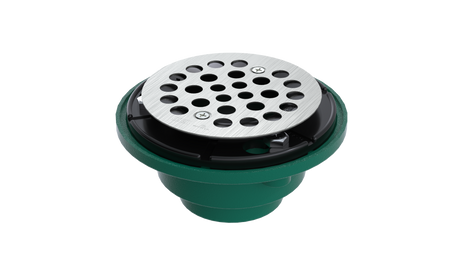 Cast Iron Shower Drain with 2" Outlet for use with Tile Bases (SD457)