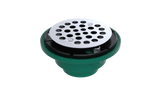 Cast Iron Shower Drain with 2" Outlet for use with Tile Bases (SD457)