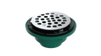 Cast Iron Shower Drain with 2" Outlet for use with Tile Bases (SD457-SS)