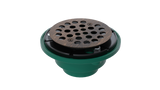 Cast Iron Shower Drain with 2" Outlet for use with Tile Bases (SD457)