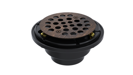 ABS Testable Shower Drain with 2" Outlet for use with Tile Bases (SD45T)