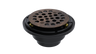 ABS Testable Shower Drain with 2" Outlet for use with Tile Bases (SD45T)