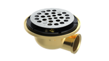 Brass Shower Drain with 1-1/2" Outlet for use with Tile Bases (SD470)