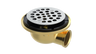 Brass Shower Drain with 1-1/2" Outlet for use with Tile Bases (SD470)