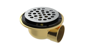 Brass Shower Drain with 2" Outlet for use with Tile Bases (SD472)