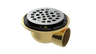 Brass Shower Drain with 2" Outlet for use with Tile Bases (SD472)