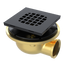 Brass Shower Drain with 1-1/2" Outlet for use with Tile Bases (SD480)