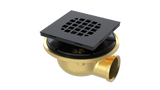 Brass Shower Drain with 1-1/2" Outlet for use with Tile Bases (SD480)