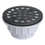 PVC Shower Drain with 2" Outlet for use with Molded Bases (SD5135)