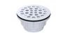 PVC Shower Drain with 2" Outlet for use with Molded Bases (SD5135)