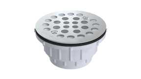 PVC Shower Drain with 2" Outlet for use with Molded Bases (SD5135)