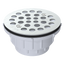 PVC Testable Shower Drain with 2" Outlet for use with Molded Bases (SD5135T)