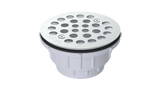 PVC Testable Shower Drain with 2" Outlet for use with Molded Bases (SD5135T)