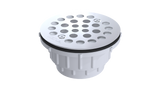 PVC Testable Shower Drain with 2" Outlet for use with Molded Bases (SD5135T)