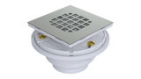 PVC Testable Shower Drain with 2" Outlet for use with Tile Bases (SD5144T)