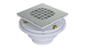 PVC Testable Shower Drain with 2" Outlet for use with Tile Bases (SD5144T)