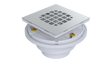 PVC Testable Shower Drain with 2" Outlet for use with Tile Bases (SD5144T-SS)
