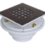PVC Testable Shower Drain with 2" Outlet for use with Tile Bases (SD5144T)
