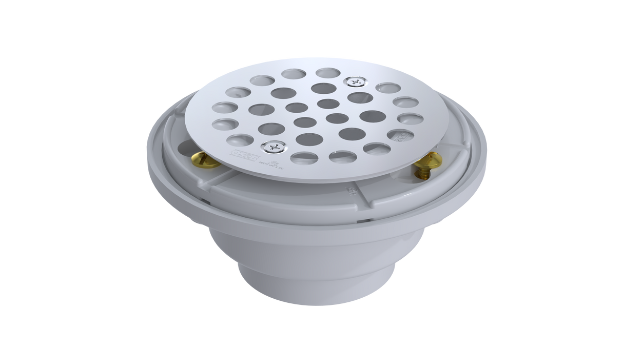 PVC Shower Drain with 2" Outlet for use with Tile Bases (SD5145)