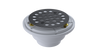 PVC Shower Drain with 2" Outlet for use with Tile Bases (SD5145)