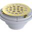 PVC Testable Shower Drain with 2" Outlet for use with Tile Bases (SD5145T)