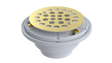 PVC Testable Shower Drain with 2" Outlet for use with Tile Bases (SD5145T)