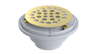 PVC Testable Shower Drain with 2" Outlet for use with Tile Bases (SD5145T)
