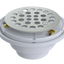 PVC Testable Shower Drain with 2" Outlet for use with Tile Bases (SD5145T)