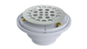 PVC Testable Shower Drain with 2" Outlet for use with Tile Bases (SD5145T)