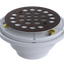 PVC Testable Shower Drain with 2" Outlet for use with Tile Bases (SD5145T)