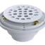 PVC Testable Shower Drain with 2" Outlet for use with Tile Bases (SD5145T)