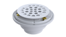 PVC Testable Shower Drain with 2" Outlet for use with Tile Bases (SD5145T)
