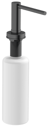 Soap Dispenser Gold Stainless Steel Soap Dispenser with 350ml Plastic Bottle