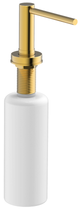 Soap Dispenser Gold Stainless Steel Soap Dispenser with 350ml Plastic Bottle