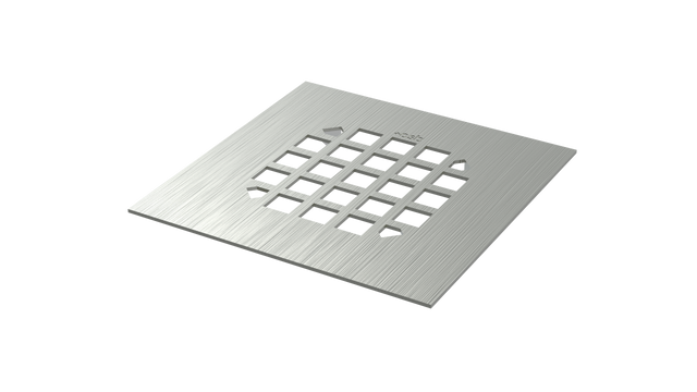 Square Shower Drain Grate with Snap Fit (SDS-1BN)