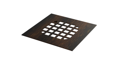 Square Shower Drain Grate with Snap Fit (SDS-1VB)