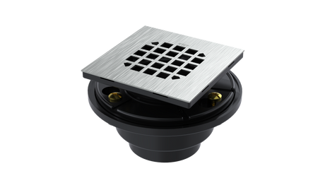 ABS Shower Drain with 2" Outlet for use with Tile Bases (SDS44)
