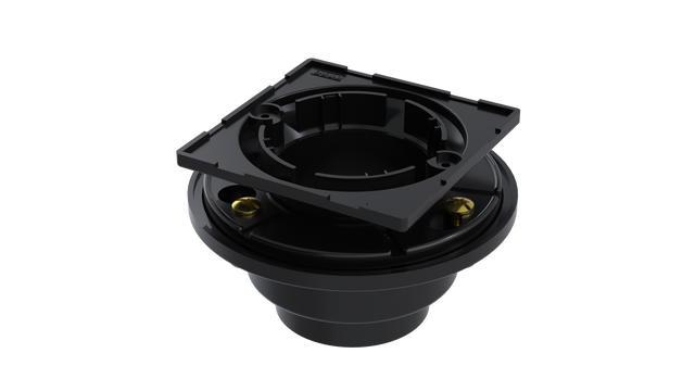 ABS Rough-In Shower Drain with 2" Outlet for use with Tile Bases (SDS44-LT)