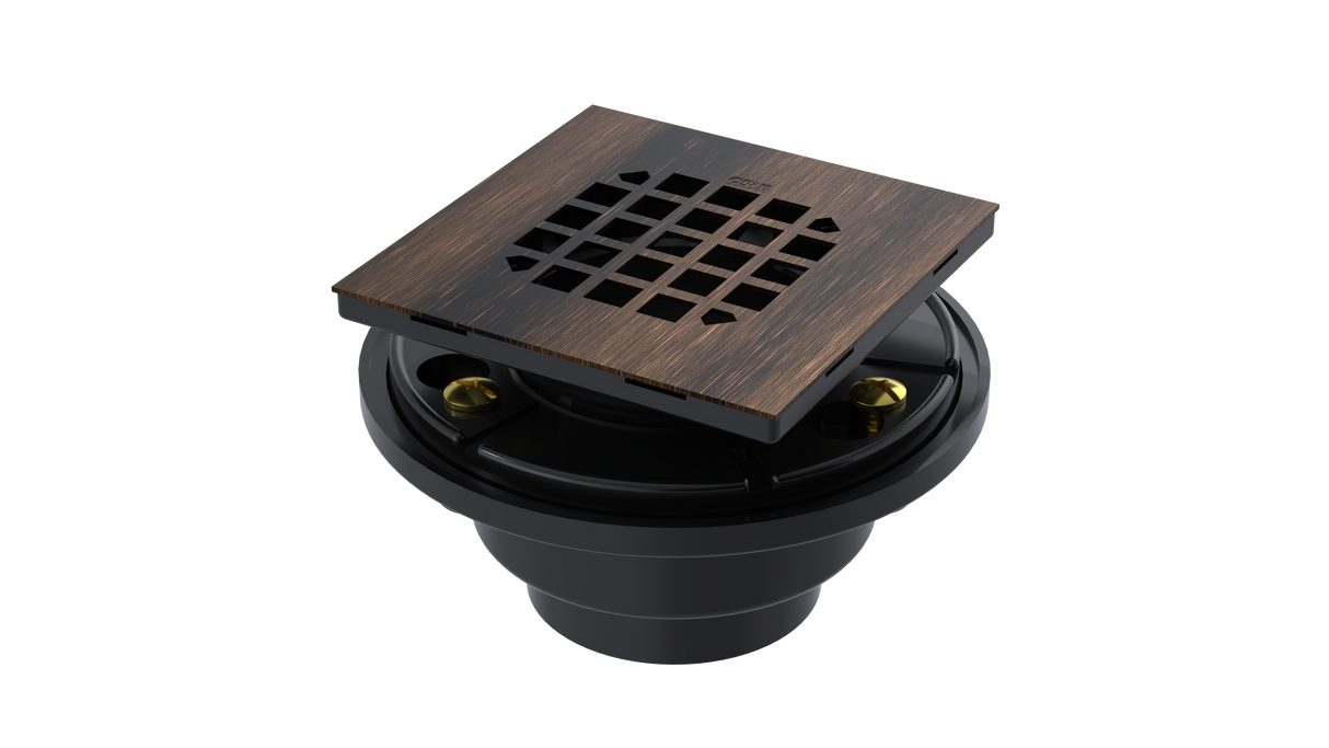 ABS Shower Drain with 2" Outlet for use with Tile Bases (SDS44)