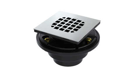 ABS Shower Drain with 2" Outlet for use with Tile Bases (SDS44)