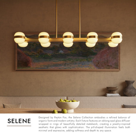 Kuzco Selene 48-in Linear Pendant