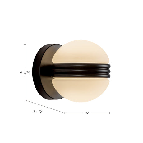 Kuzco Selene 5-in Wall Sconce